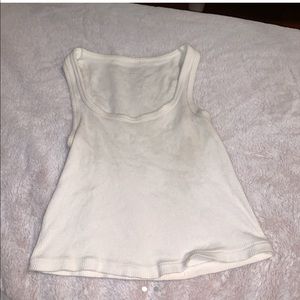 white tank top from brandy! perfect for summer❤️